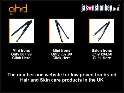 GHD hair straighteners from Jason Shankey.co.uk