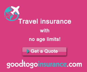 Goodtogoinsurance.com - travel insurance with no age limits