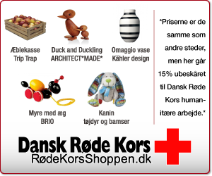 Støt Røde Kors - besøg deres onlinebutik