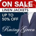 Racing Green - whilst primarily a casual wear offer, a successful suit range has now been developed. 