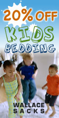 Wallace Sacks Kids Bedding 20% OFF