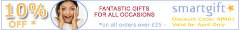 10% Discount on our entire gift range throughout May at Smart Gift Solutions