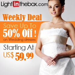 LightInTheBox wedding dress