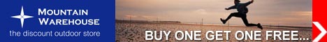 Buy one get one free from Mountain Warehouse