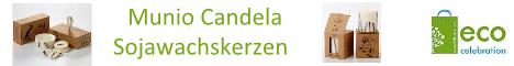 Munio Candela Sojawachskerzen