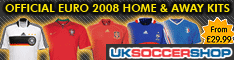 Official Euro 2008 Football Shirts