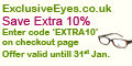 Exclusive Eyes  Promotion Codes & Discount Code Voucherss