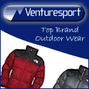 Visit Venturesport for the best priced branded Outdoor wear in the UK