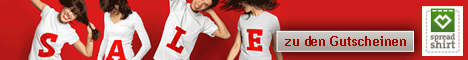 Spreadshirt Gutscheine - 15% /  10 Euro Rabatt (Mai 2013)