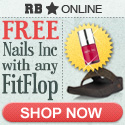 Free Nails Inc Nail Polish with every Fitflop order