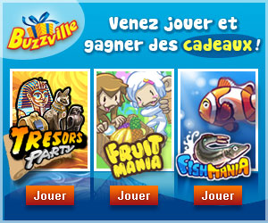 Jeux gratuits et cadeaux Buzzville