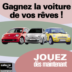 Gagnez la voiture de vos r&ecirc;ves