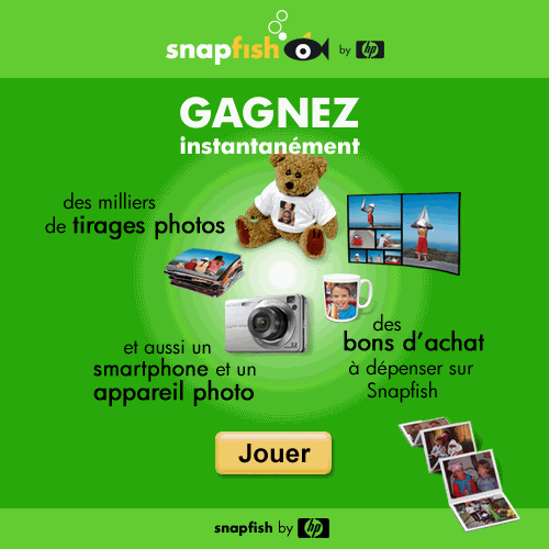 Jouez au grand jeu Snapfish