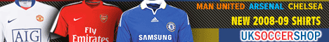 Official 08-09 Season Football Shirts