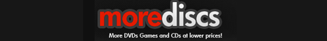 More Discs - Lowest on Web prices for entertainment