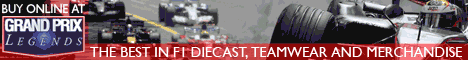 Buy from Grand Prix Legends, the Largest stockist of F1 Teamwear & Merchandise