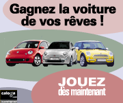 Gagnez la voiture de vos rêves