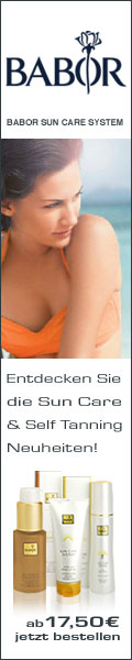 Link zum Shop von Babor Cosmetics, Sonnenpflege