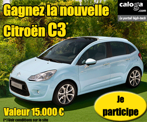 Jeu concours Caloga C3