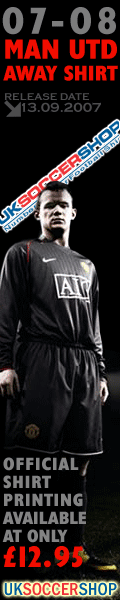 New 07-08 Man Utd away shirt