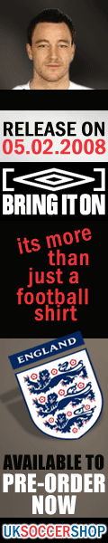 NEW 2008-09 England away football shirt