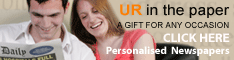 UR in the paper - personalised newspapers