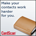 Free Leather Case from CardScan by Dymo!