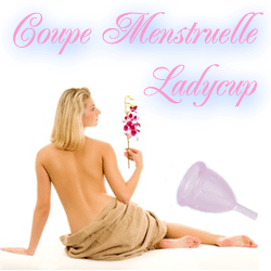 Ladycup coupe menstruelle r&eacute;utilisable