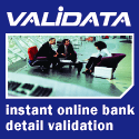 ValiData : online bank detail validation