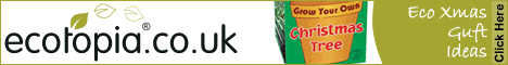 Eco Christmas Gifts from Ecotopia.co.uk