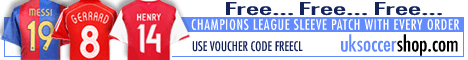 FREE Champions League Sleeve Patch