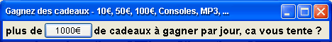 Joue et gagne des cadeaux !