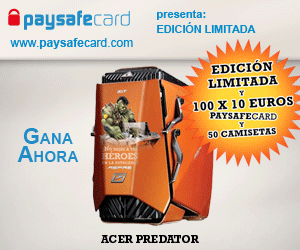 Participa en el sorteo gratuito de un ordenador Acer Predator edici&oacute;n limitada