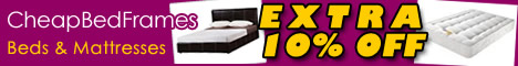 Extra 10% Off Beds and Mattresses