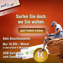 Surfen Sie doch wo Sie wollen