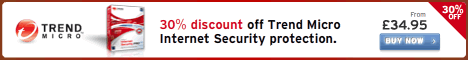 Trend Micro discount voucher codes - Internet security software