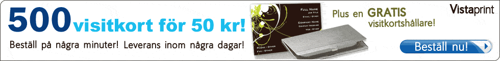 Vistaprint erbjudande!