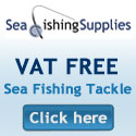 VAT free sea fishing tackle from Sea Fishing Supplies UK