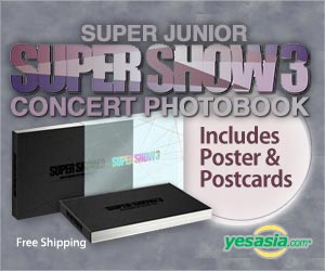 Super Junior - Super Show 3 Concert Photobook (Photobook + Postcard + Poster in Tube)