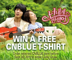 CNBLUE Collection - Buy 1 item to enter Lucky Draw for Free T-shirt