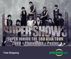 Super Junior - The 3rd Asia Tour: Super Show 3 (2DVD + Photobook + Folded Poster) (Korea Version)