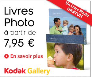 Offres promotionnelles KODAK Gallery