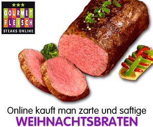 Weihnachtsbraten bestellt man online!