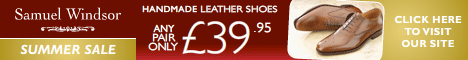 Samuel Windsor Free Handmade Mens Leather Shoes