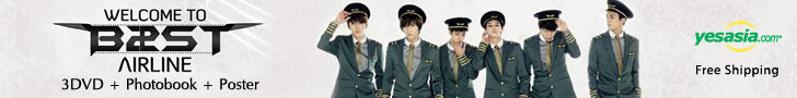 BEAST - 1st Concert Welcome To BEAST Airline (3DVD + Photobook + Poster in Tube) (Korea Version)
