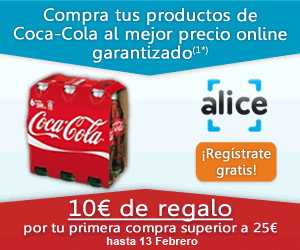 10€ de regalo en Alice