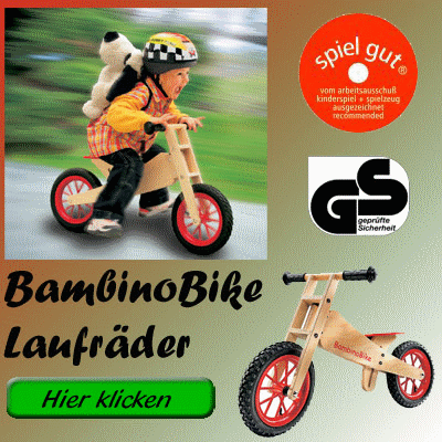 Laufräder BambinoBike Made in Germany