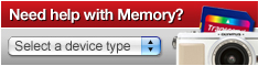 MyMemory Memory Selector - Find the Right Memory For Your Device