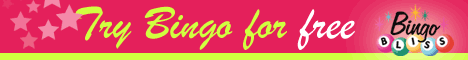 Bingo Bliss - Free �2 & 100% Casback on Your 1st Deposit