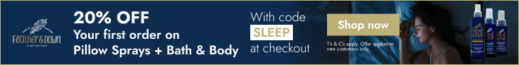 Feather & Down - 20% off Your first order with code SLEEP